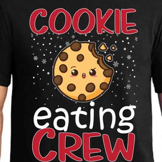 Cookie Eating Crew Funny Christmas Cookies Lover Cute Gift Pajama Set