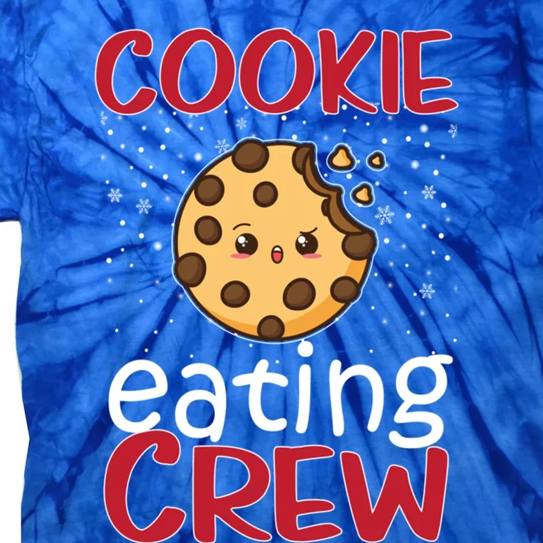 Cookie Eating Crew Funny Christmas Cookies Lover Cute Gift Tie-Dye T-Shirt