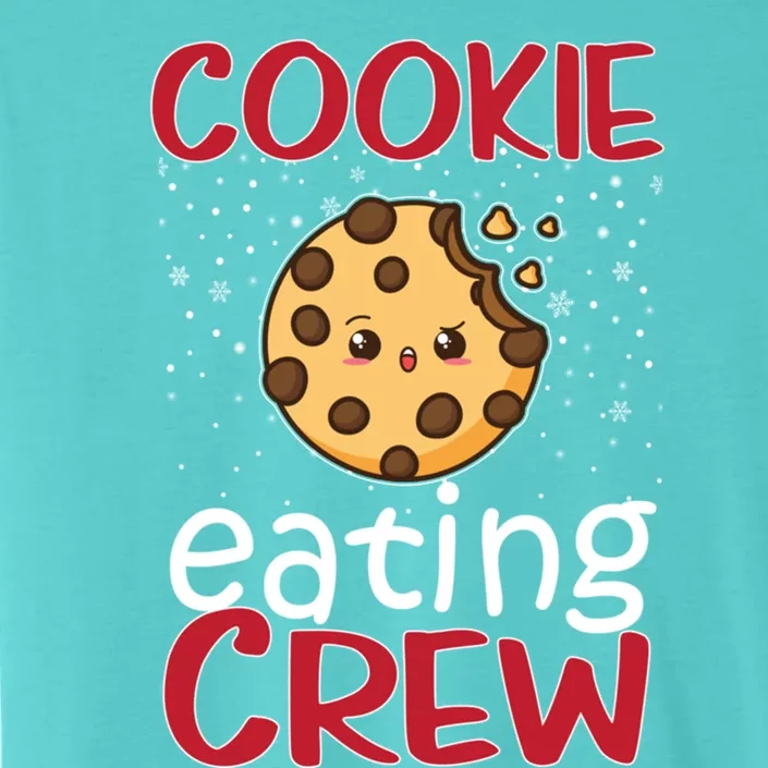 Cookie Eating Crew Funny Christmas Cookies Lover Cute Gift ChromaSoft Performance T-Shirt