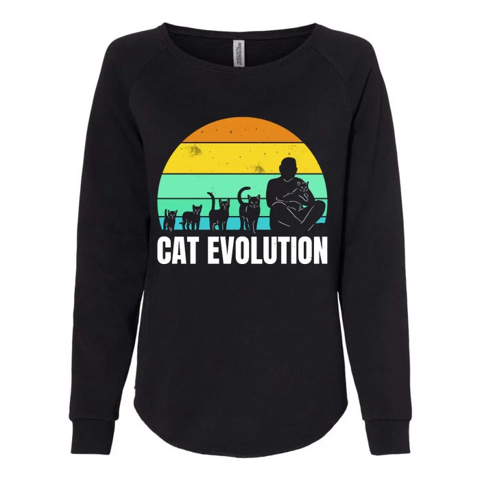 Cat Evolution Womens California Wash Sweatshirt