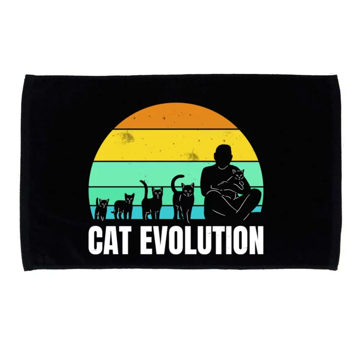 Cat Evolution Microfiber Hand Towel