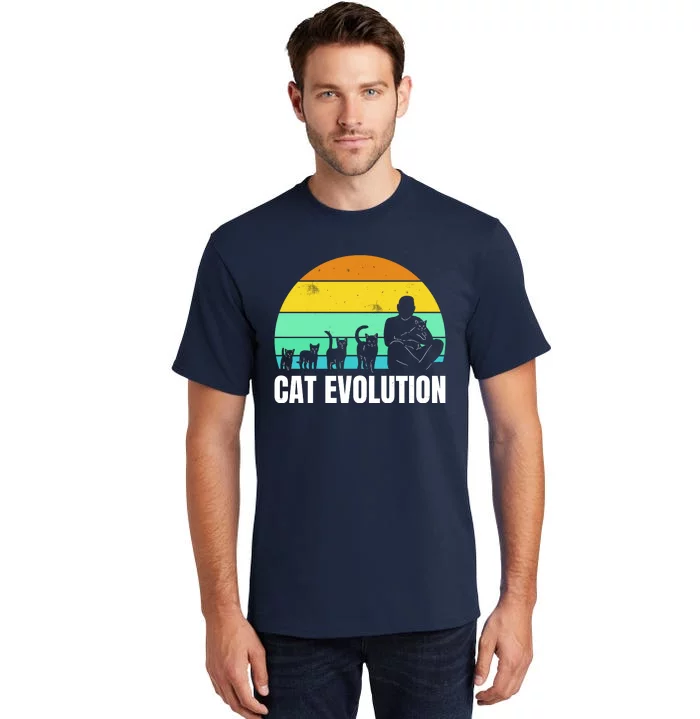 Cat Evolution Tall T-Shirt