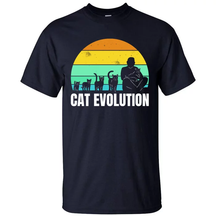 Cat Evolution Tall T-Shirt