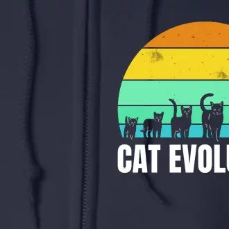 Cat Evolution Full Zip Hoodie