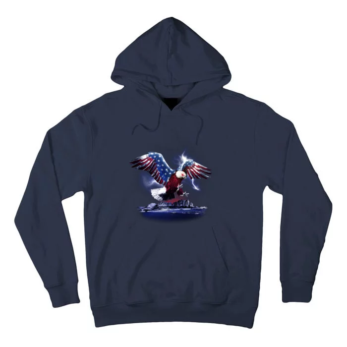 Cyborg Eagle Tall Hoodie