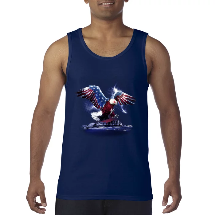 Cyborg Eagle Tank Top