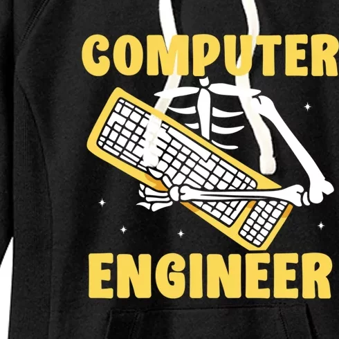 Computer Engineer Coding Coder Programming Programmer Gift Women's Fleece Hoodie