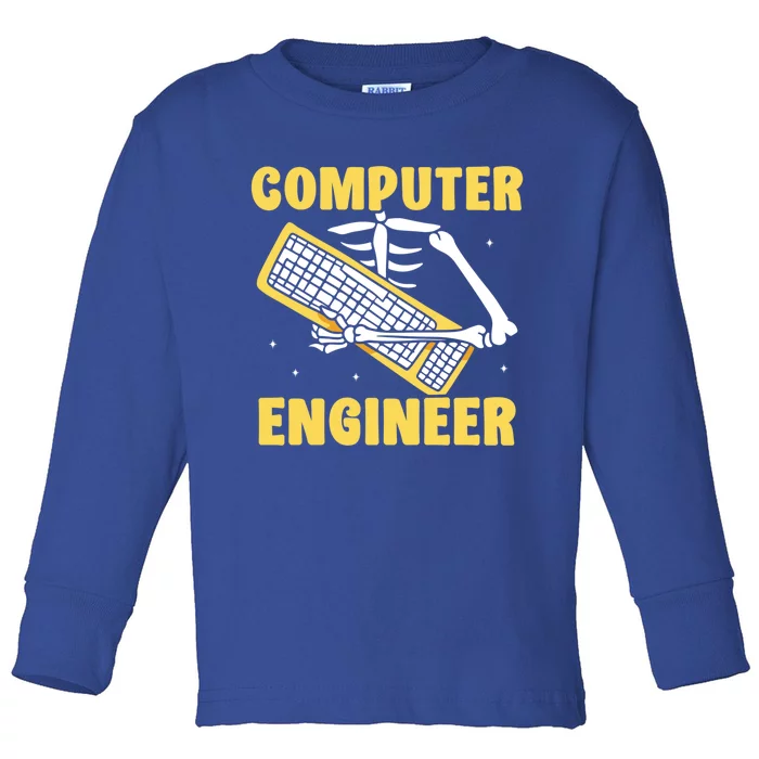 Computer Engineer Coding Coder Programming Programmer Gift Toddler Long Sleeve Shirt