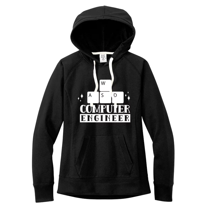 Computer Engineer Coding Programming Programmer Coder Cool Gift Women's Fleece Hoodie