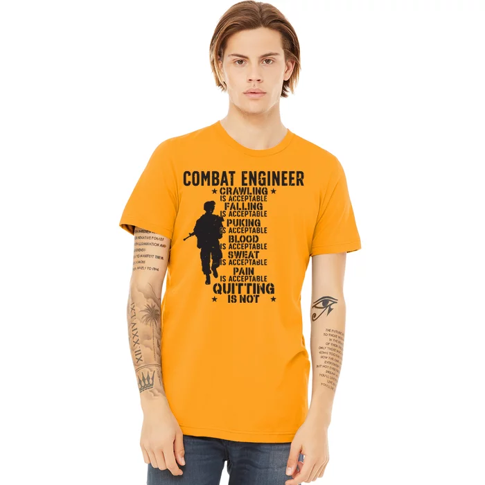 Combat Engineer Combat Engineering Premium T-Shirt