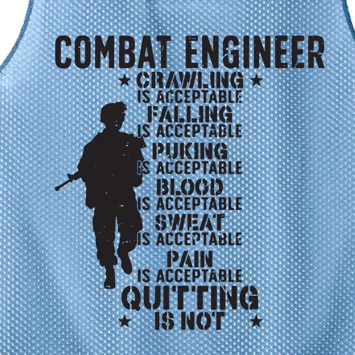 Combat Engineer Combat Engineering Mesh Reversible Basketball Jersey Tank