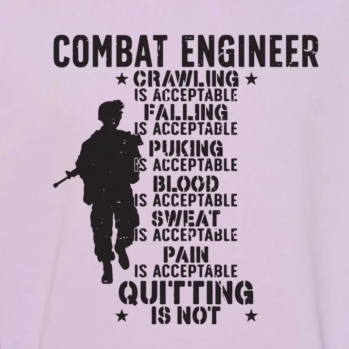 Combat Engineer Combat Engineering Garment-Dyed Sweatshirt