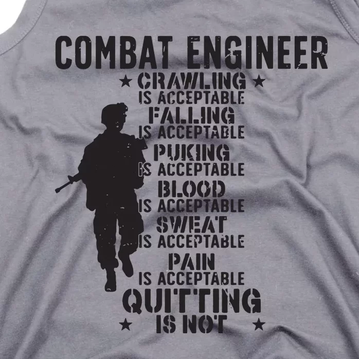 Combat Engineer Combat Engineering Tank Top