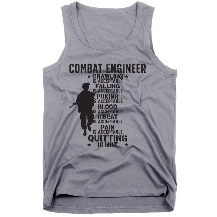 Combat Engineer Combat Engineering Tank Top