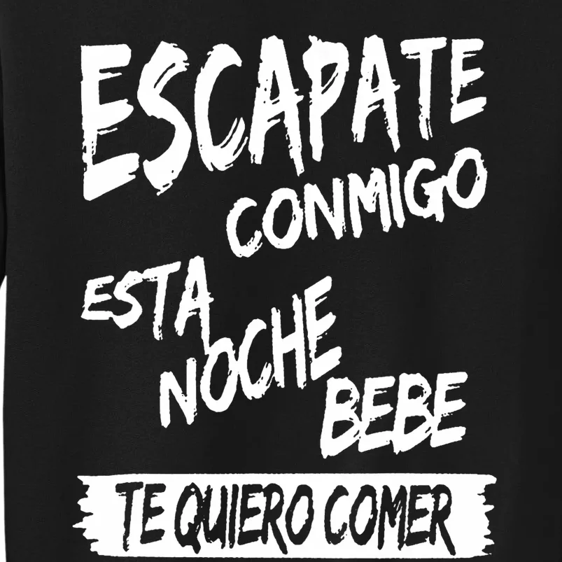 Cool Escapate Conmigo Esta Noche Bebe Sweatshirt