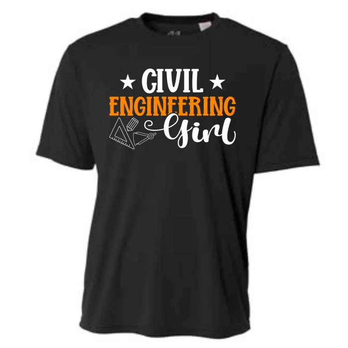 Civil Engineering Civil Engineer Dad Gift Cooling Performance Crew T-Shirt