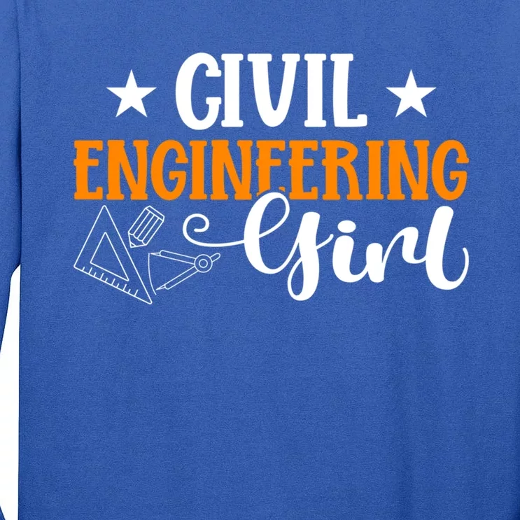 Civil Engineering Civil Engineer Dad Gift Tall Long Sleeve T-Shirt