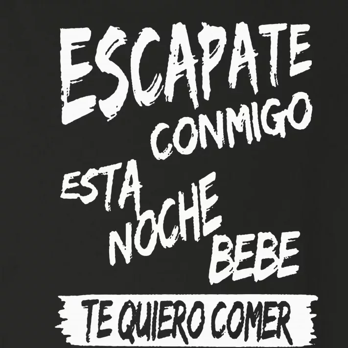 Cool Escapate Conmigo Esta Noche Bebe Toddler Long Sleeve Shirt