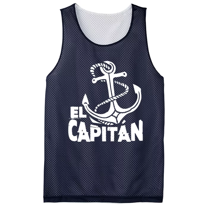 Captain El Capitan Mesh Reversible Basketball Jersey Tank