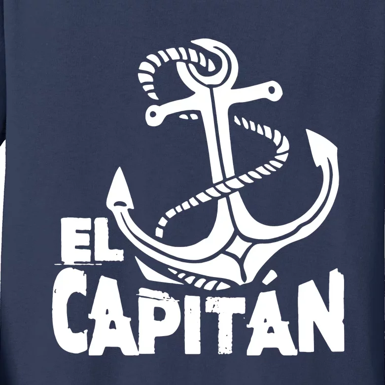 Captain El Capitan Kids Long Sleeve Shirt