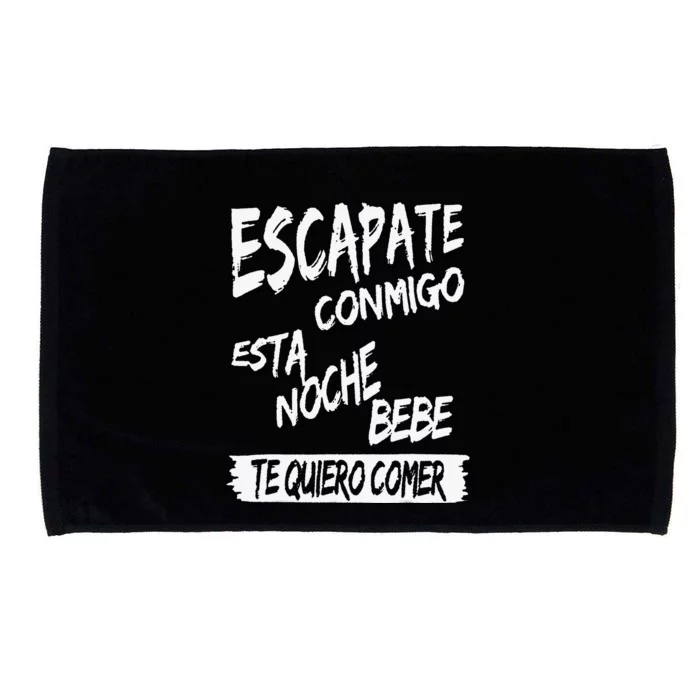 Cool Escapate Conmigo Esta Noche Bebe Microfiber Hand Towel