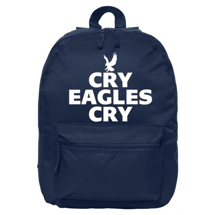 Cry Eagles Cry Funny 16 in Basic Backpack