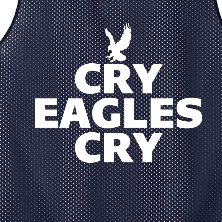 Cry Eagles Cry Funny Mesh Reversible Basketball Jersey Tank