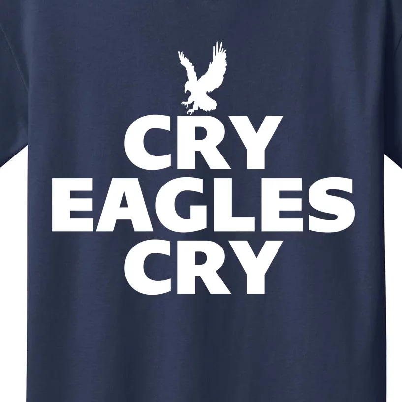 Cry Eagles Cry Funny Kids T-Shirt