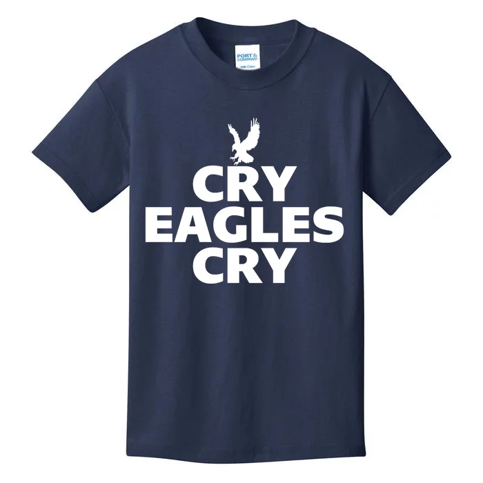 Cry Eagles Cry Funny Kids T-Shirt