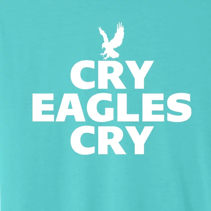 Cry Eagles Cry Funny ChromaSoft Performance T-Shirt