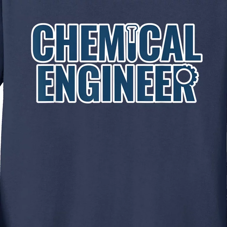 Chemical Engineering Chemical Engineer Funny For Men Kids Long Sleeve Shirt