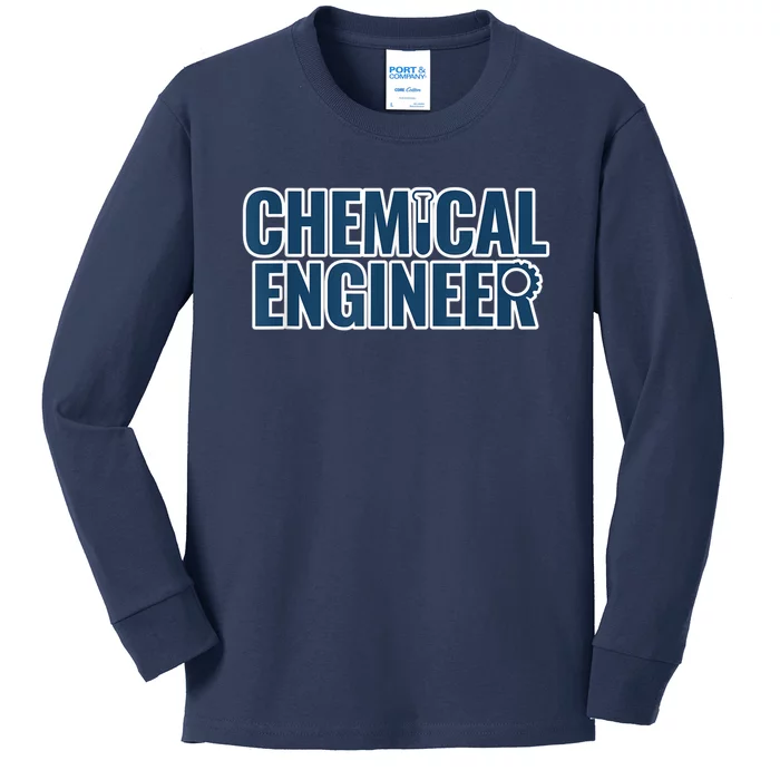 Chemical Engineering Chemical Engineer Funny For Men Kids Long Sleeve Shirt