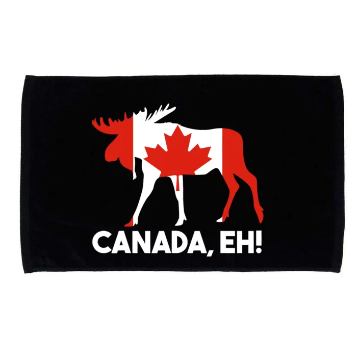 Canada Eh! Canadian Flag Microfiber Hand Towel