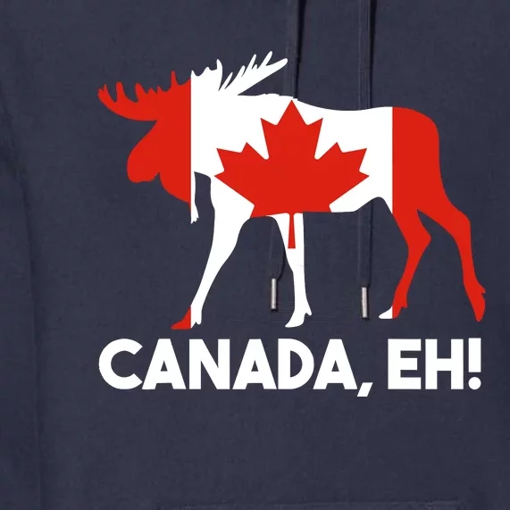 Canada Eh! Canadian Flag Premium Hoodie