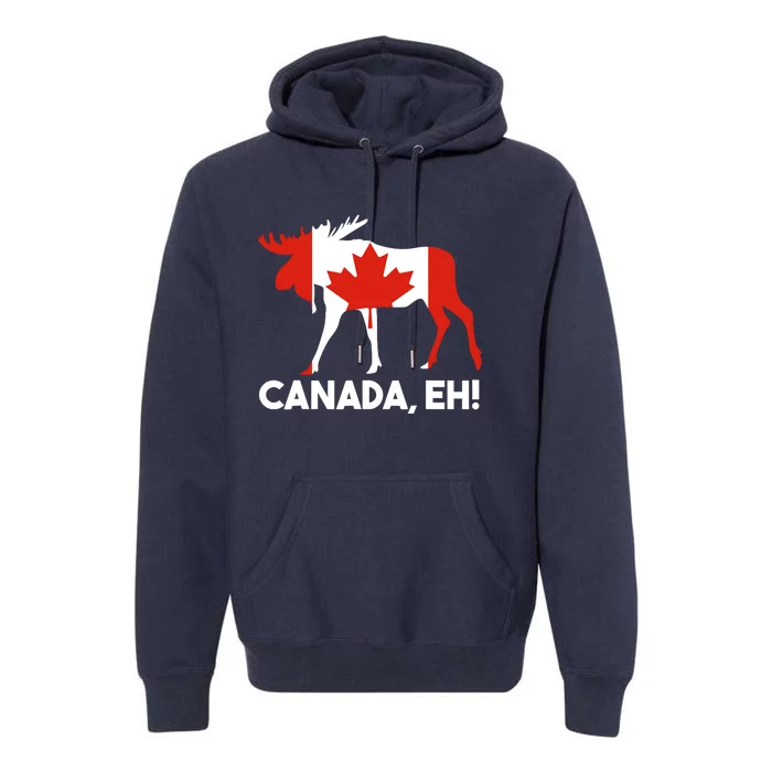 Canada Eh! Canadian Flag Premium Hoodie