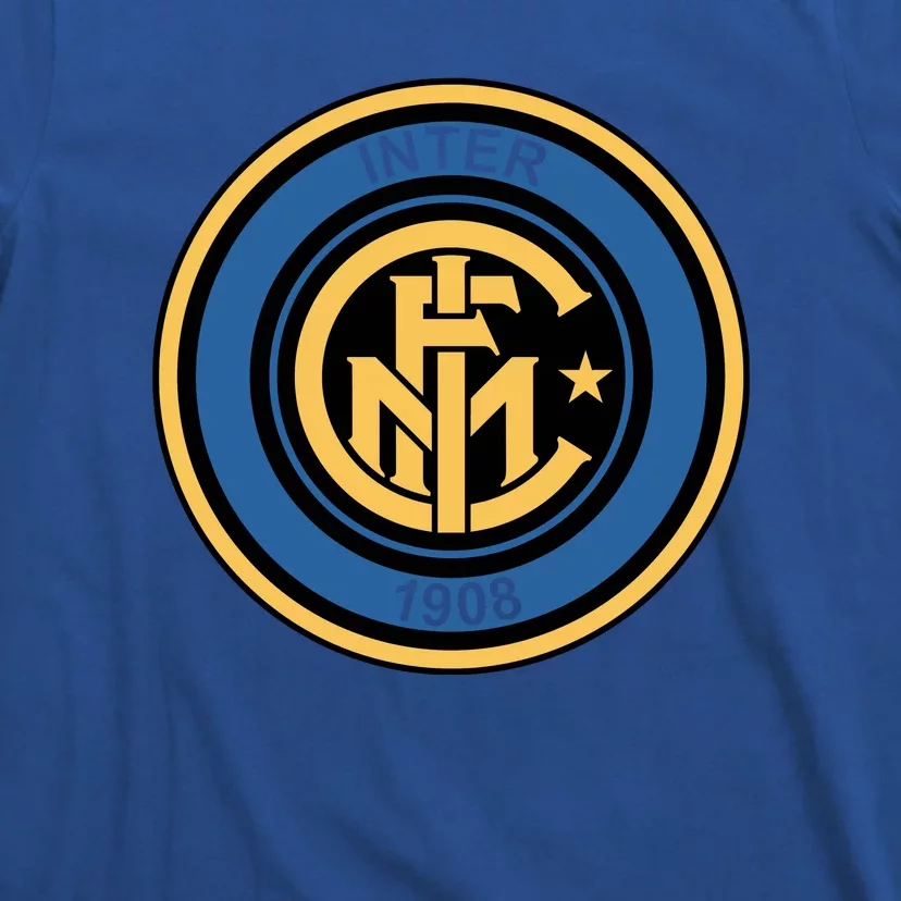 Cool European soccer Inter Milan Fc Logo Soccer Jersey T-Shirt