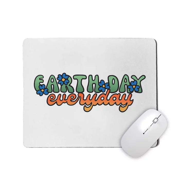 Cute Earth Day Everyday Retro Mousepad