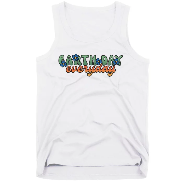 Cute Earth Day Everyday Retro Tank Top