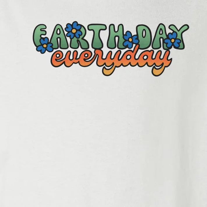 Cute Earth Day Everyday Retro Toddler Long Sleeve Shirt