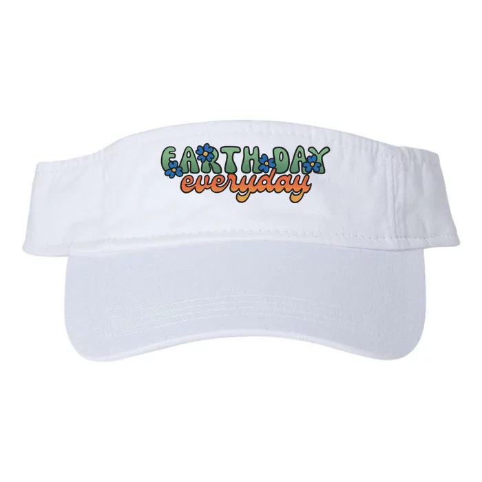 Cute Earth Day Everyday Retro Valucap Bio-Washed Visor