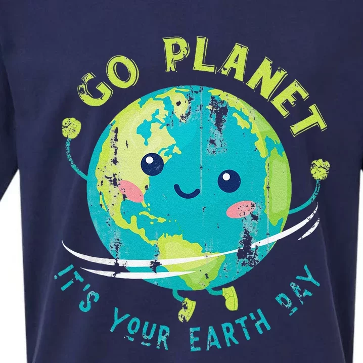 Cute Earth Day Cute Sueded Cloud Jersey T-Shirt