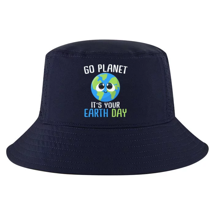 Cute Earth Day Go Planet Funny Earth Day Cool Comfort Performance Bucket Hat