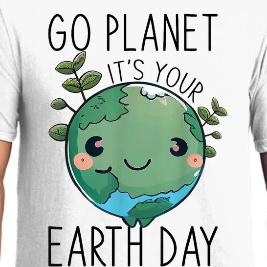 Cute Earth Day Go Planet Earth Day Pajama Set