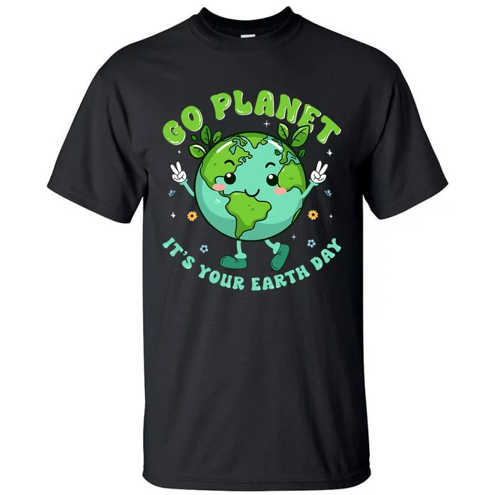 Cute Earth Day For Teachers Save The Planet Tall T-Shirt