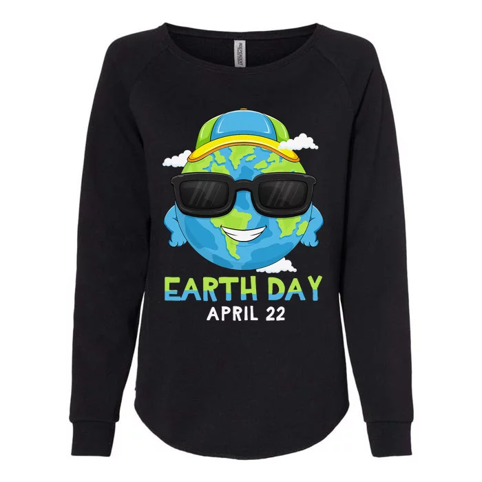 Cute Earth Day Planet Environment Womens California Wash Sweatshirt