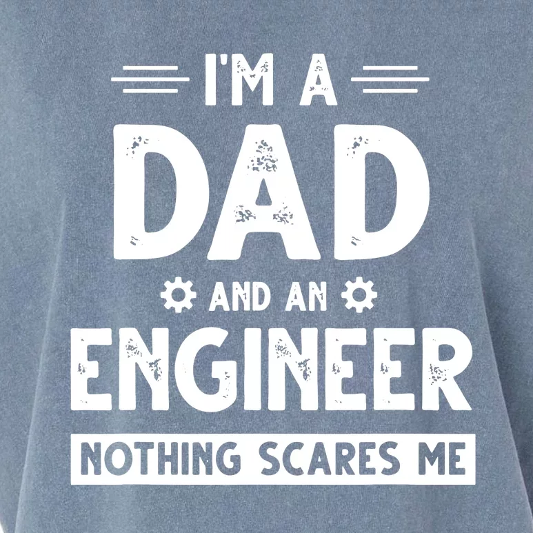 Cute Engineer Dad Men Fathers Day Mechanical Engineering Garment-Dyed Women's Muscle Tee