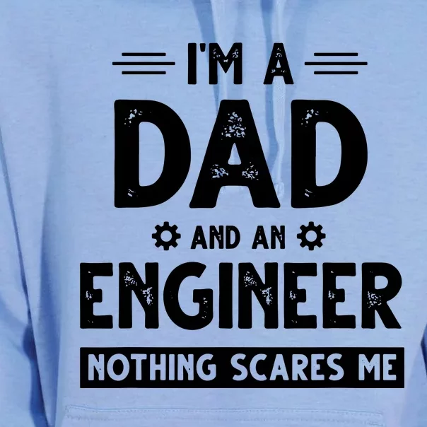 Cute Engineer Dad Men Fathers Day Mechanical Engineering Unisex Surf Hoodie