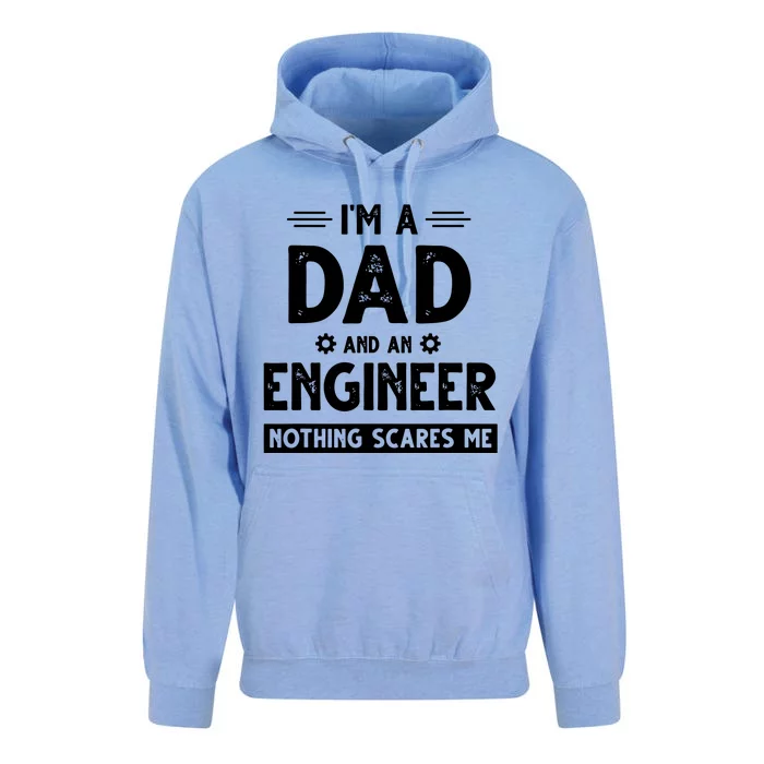 Cute Engineer Dad Men Fathers Day Mechanical Engineering Unisex Surf Hoodie