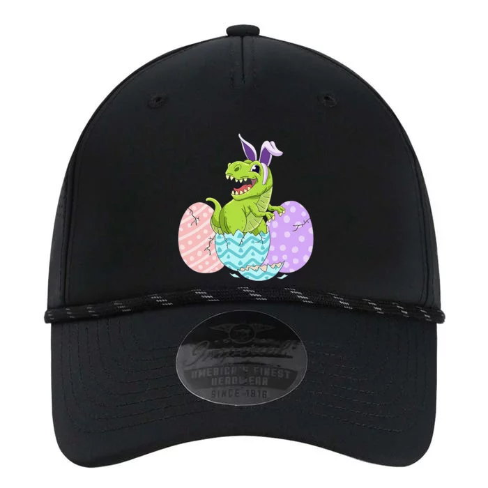 Cute Easter Dinosaur T Rex Bunny Easter Day Performance The Dyno Cap