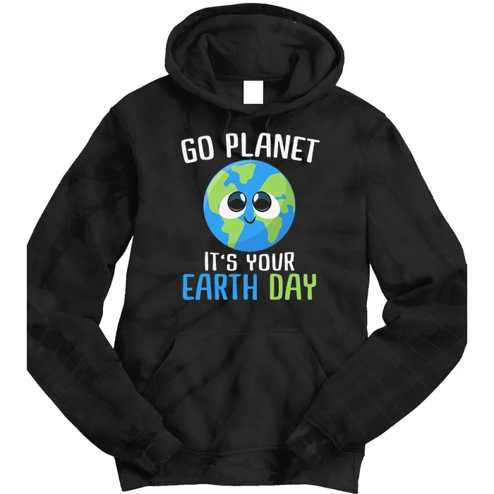 Cute Earth Day Go Planet Earth Day Tie Dye Hoodie